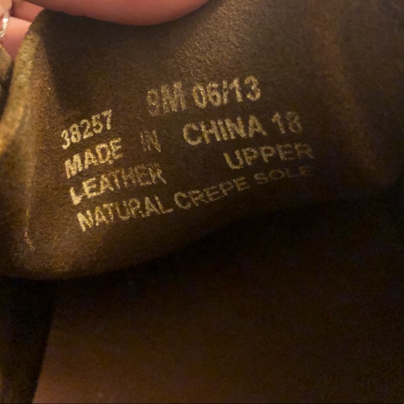 Women’s Clark Wallabees - Picture 3 of 3